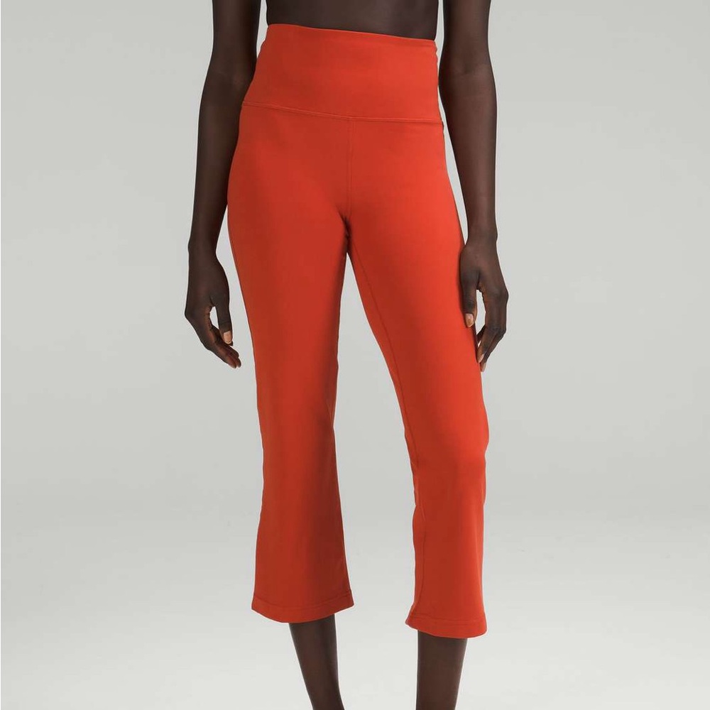 Lululemon Groove Super High Waisted Crop 23” Nulu